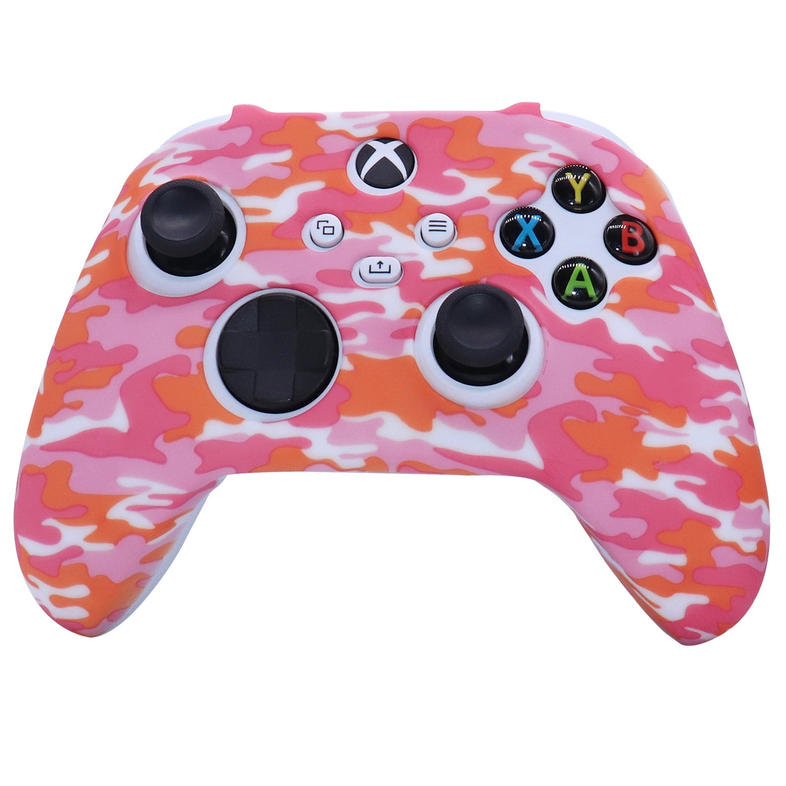 New Camouflage Silicone Gamepad Cover+2 Joystick Caps For Controller Silicone Cover Skins Protector Case Accessories For Wireless/Wired Gamepad Joystick