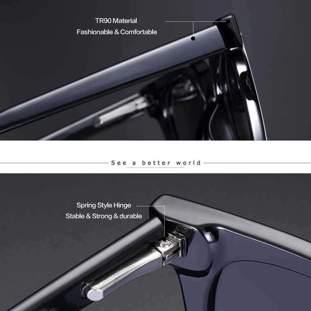 Luxury Elegant Sunglasses Polarized Square Glasses Transparent For Women,Lady and Girls With UV400 Protection