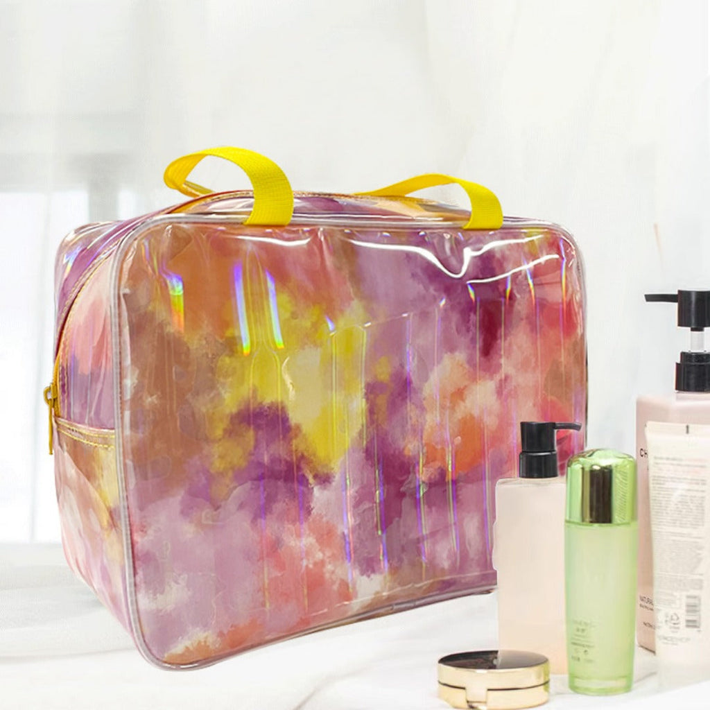 Waterproof cosmetic bag for women, portable large-capacity travel toilet bag, storage bag makeup bags,Makeup bags for women,Travel makeup bag,
