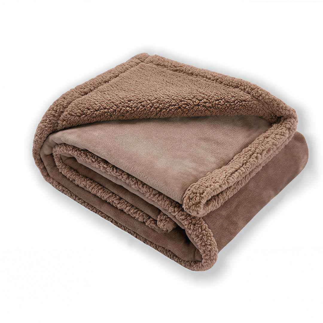 Pet waterproof blanket flannel comfortable cotton fleece Sherpa thick pet blanket
