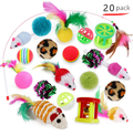 Pet Cat Toy Set Cat Tunnel Teaser Wand Bell Cat Tunnel Toy Supplies Combination - EveryNest