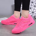 Women Soft Platform Sneakers Green Black Pink Breathable Air Cushion Casual Sports Women Trainers Fashion Lightweight Tennis Sport Walking Athletic Casual Footwear Sneakers