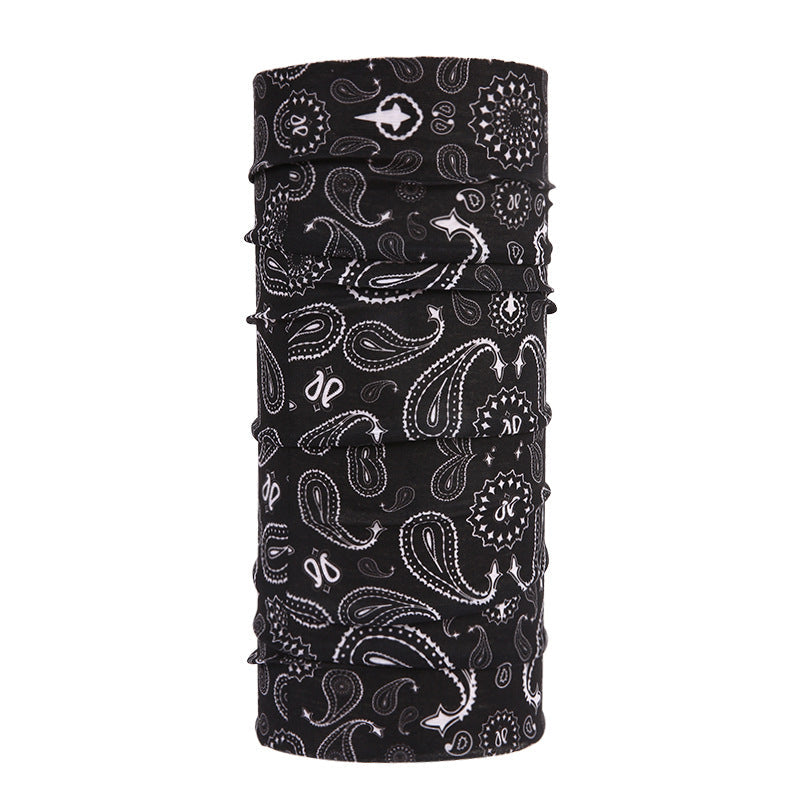 Summer Cool Printed Half Mask Bandana Face Cover Neck Gaiter Bike Outdoor Sport Fishing Cycling Ski Hiking Tube Scarf Men Women  Headband Scarf Military Shamash Tactical Desert Keffiyeh Head Neck Scarf Neck Gaiter Headwear for Men Women