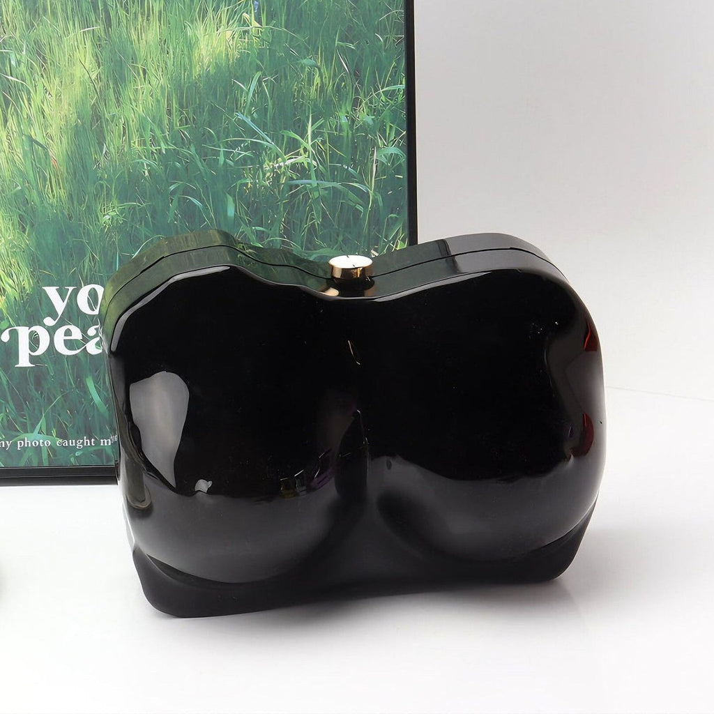 Elegant Irregular Acrylic Shaped Bag – Stylish evening Clutch Purse Perfect for Parties