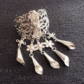 1Pc New Chinese Style Hair Clips for Women Cherry Hairpin Girls Elegant Ladies Headwear Costume Headdress Wedding Hair Accessories for Brides and Bridesmaids