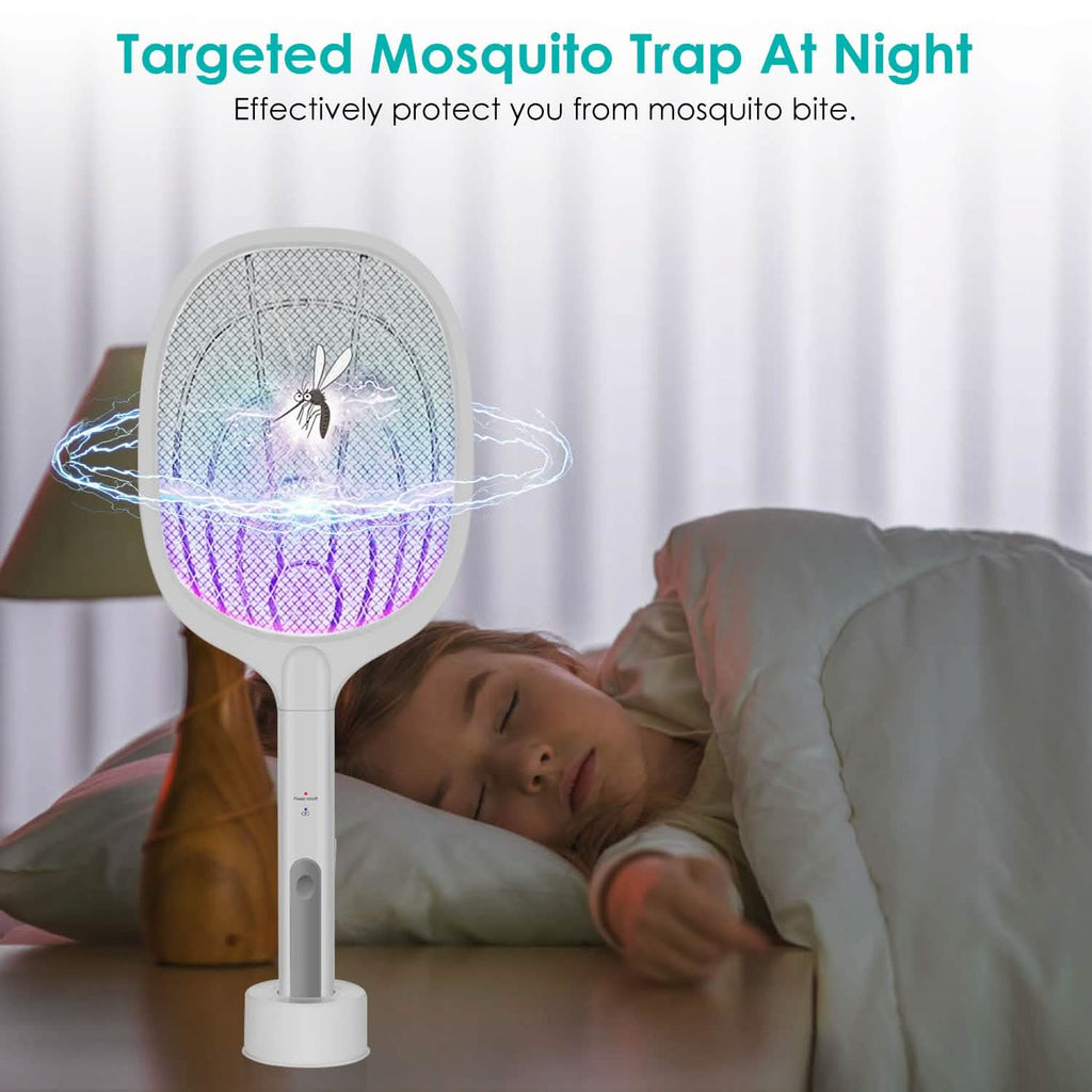 2-in-1 Electric Rechargeable Bug Zapper Insect Killer