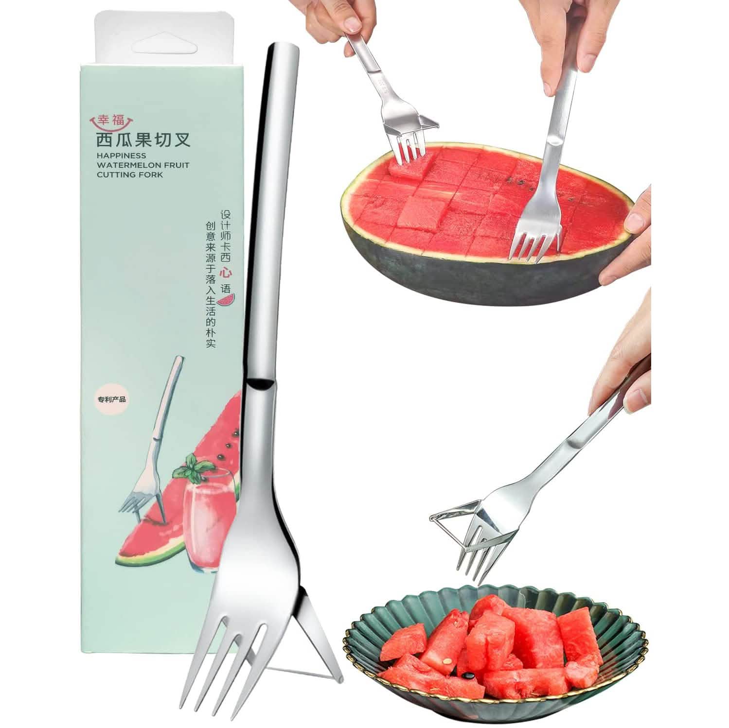2-in-1 Watermelon Fork Slicer