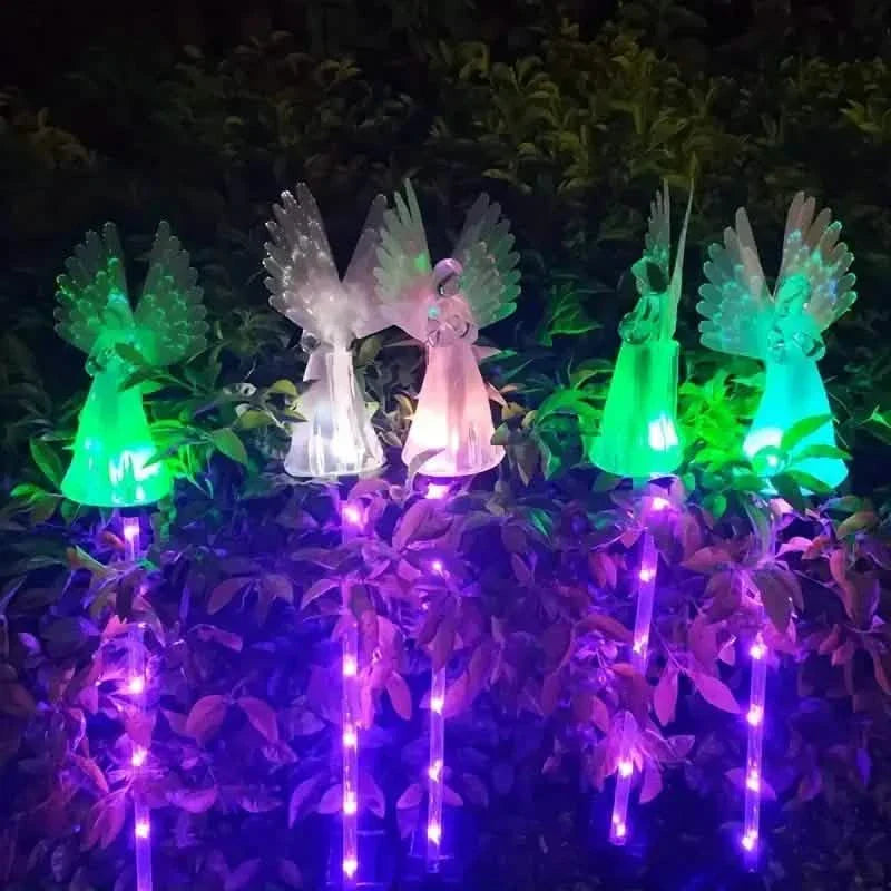 2-Pack: Angel Solar Garden Lights