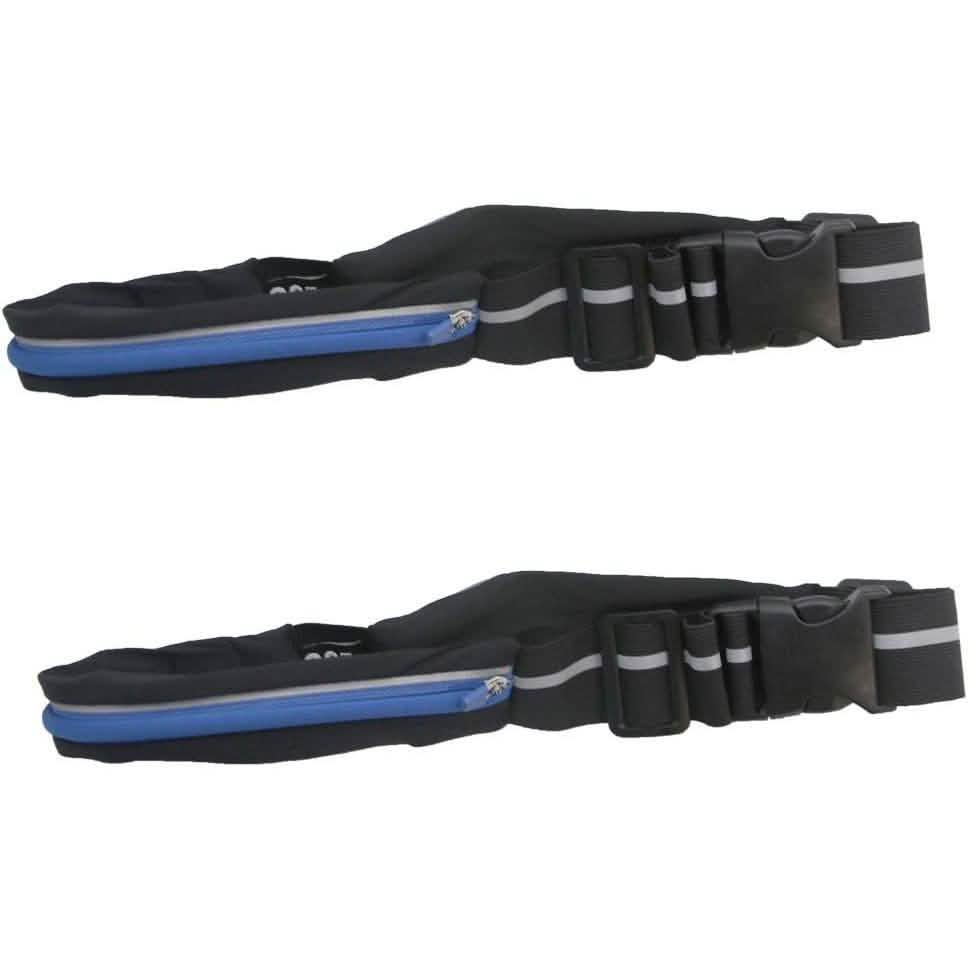 2-Pack: As Seen on TV Blue LED Light Up Running Go Belt