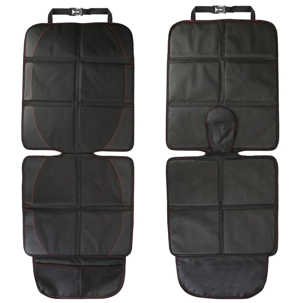 2-Pack: Car Seat Protector Cushion Mat Pad with Thick Padding