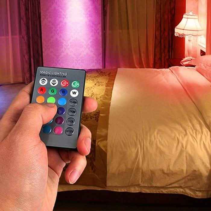2-Pack: Magic Light Color-Changing LED Light Bulbs with Remote Control