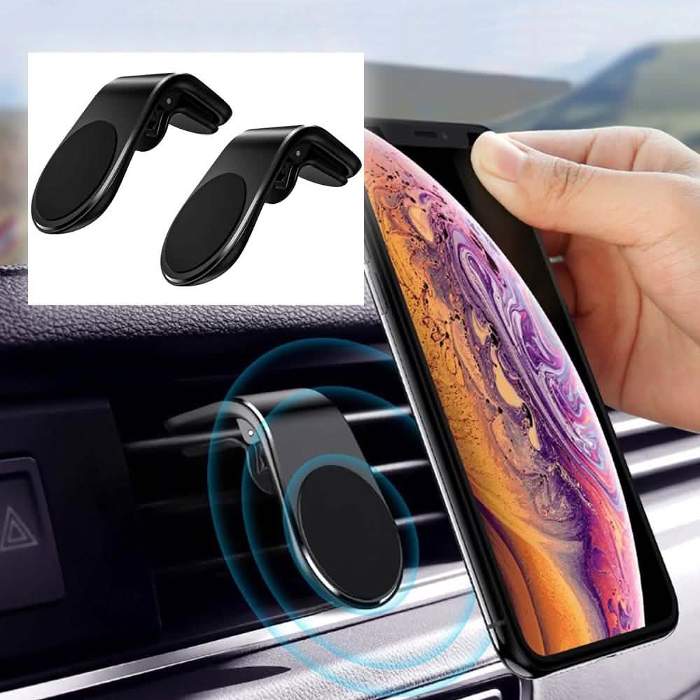 2-Pack: Magnetic Vent Phone Holder - Assorted Colors