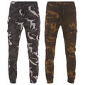 2-Pack: Men's Stretchy Camo Cargo Jogger Pants