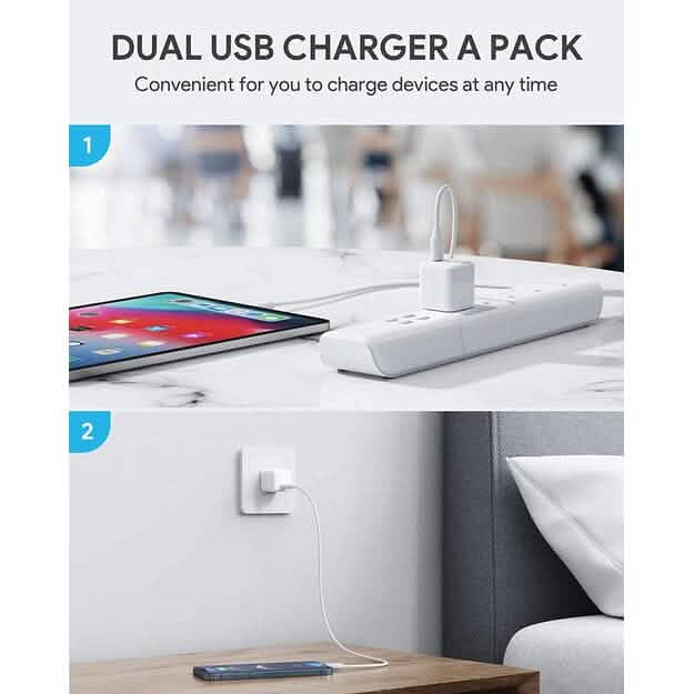 2-Pack: Mini 20W Fast Type C Wall Charger with PD 3.0