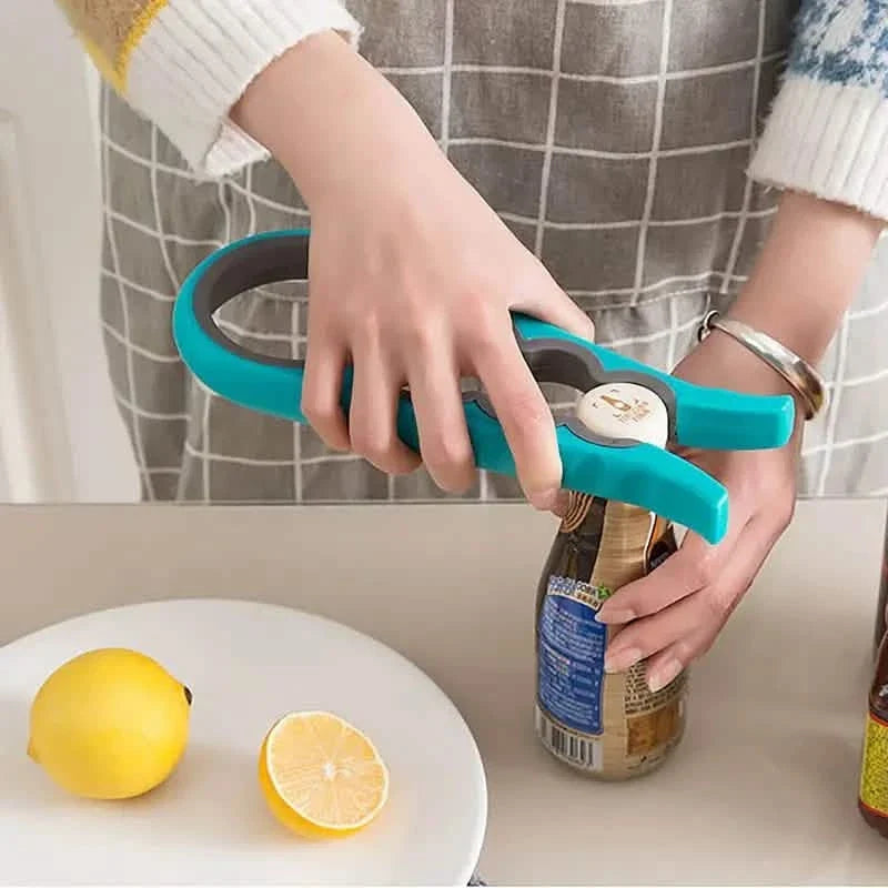 2-Pack: Multifunctional 4-in-1 Jar Opener for Arthritic Hands and Seniors