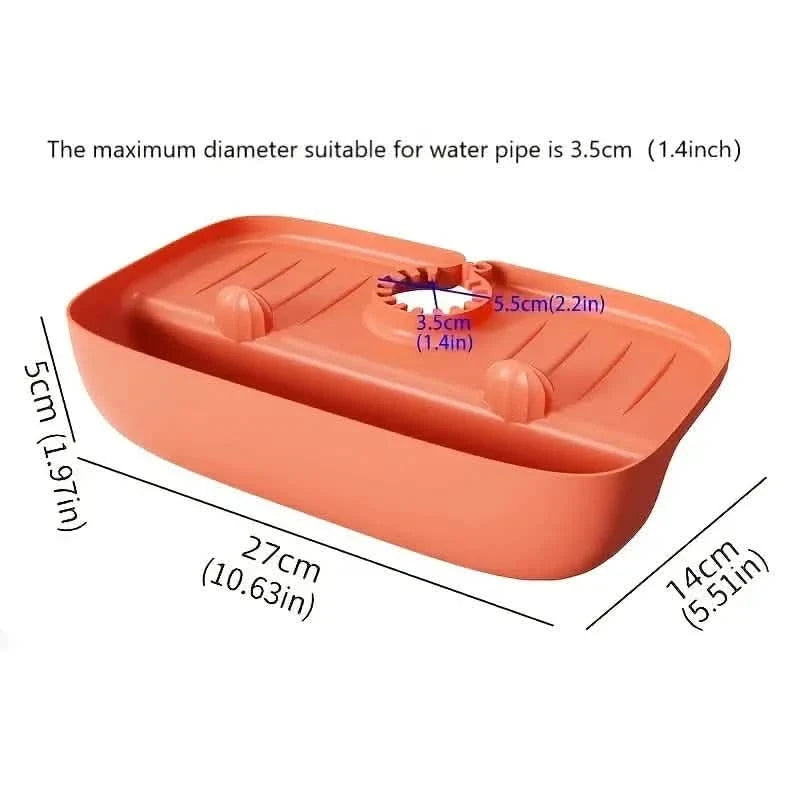 2-Pack: Sink Faucet Splash Guard