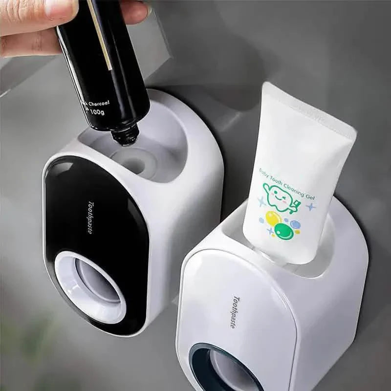 2-Pack:  Wall-Mounted Automatic Toothpaste Dispenser