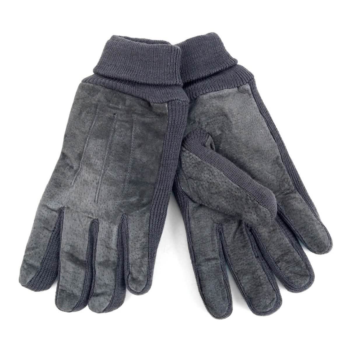 2-Pair: Men's Genuine Winter Gloves with Soft Acrylic Lining