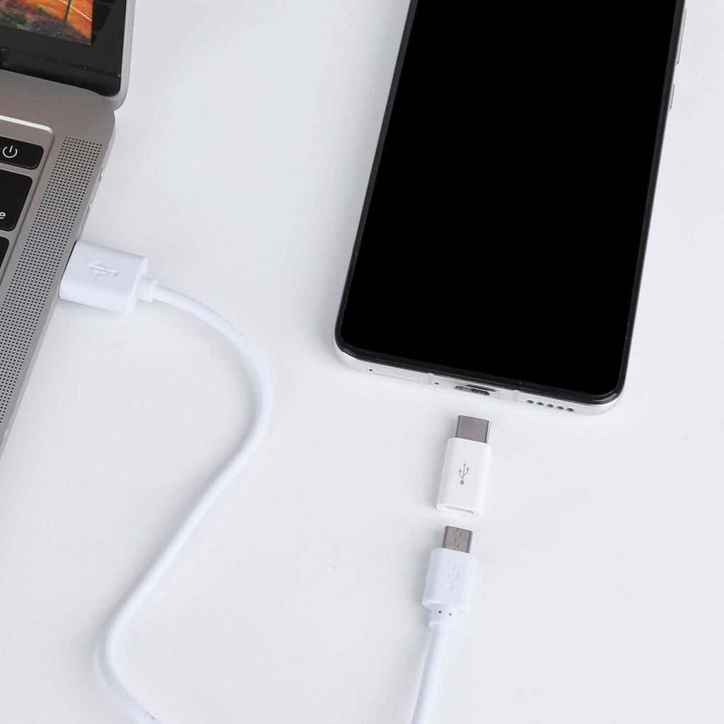 2-Piece: Micro USB To Type C Adapter