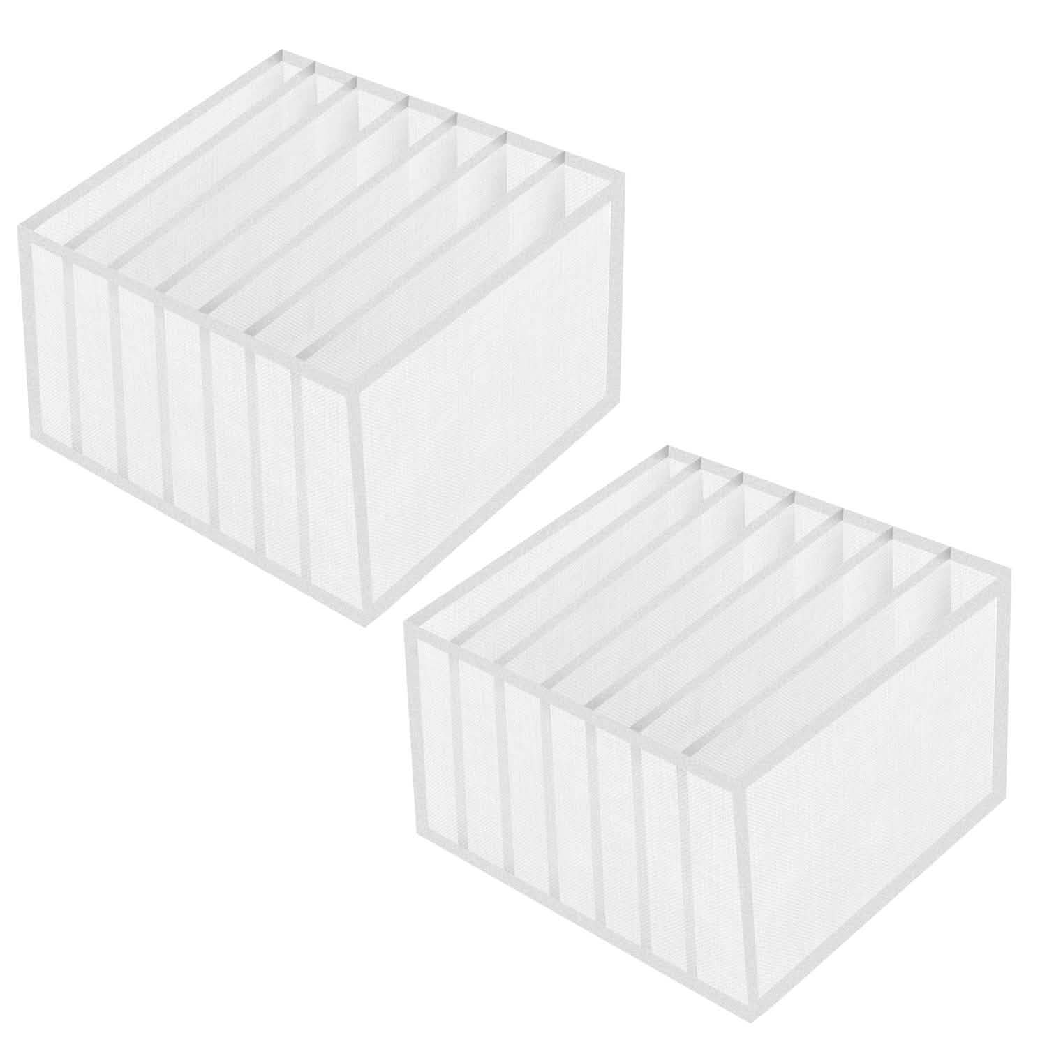 2-Piece: Wardrobe Clothes Organizer