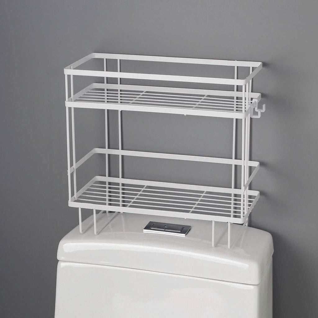 2-Tier Over the Toilet Storage Shelf Rack