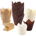 200-Piece:Tulip Cupcake Baking Cups