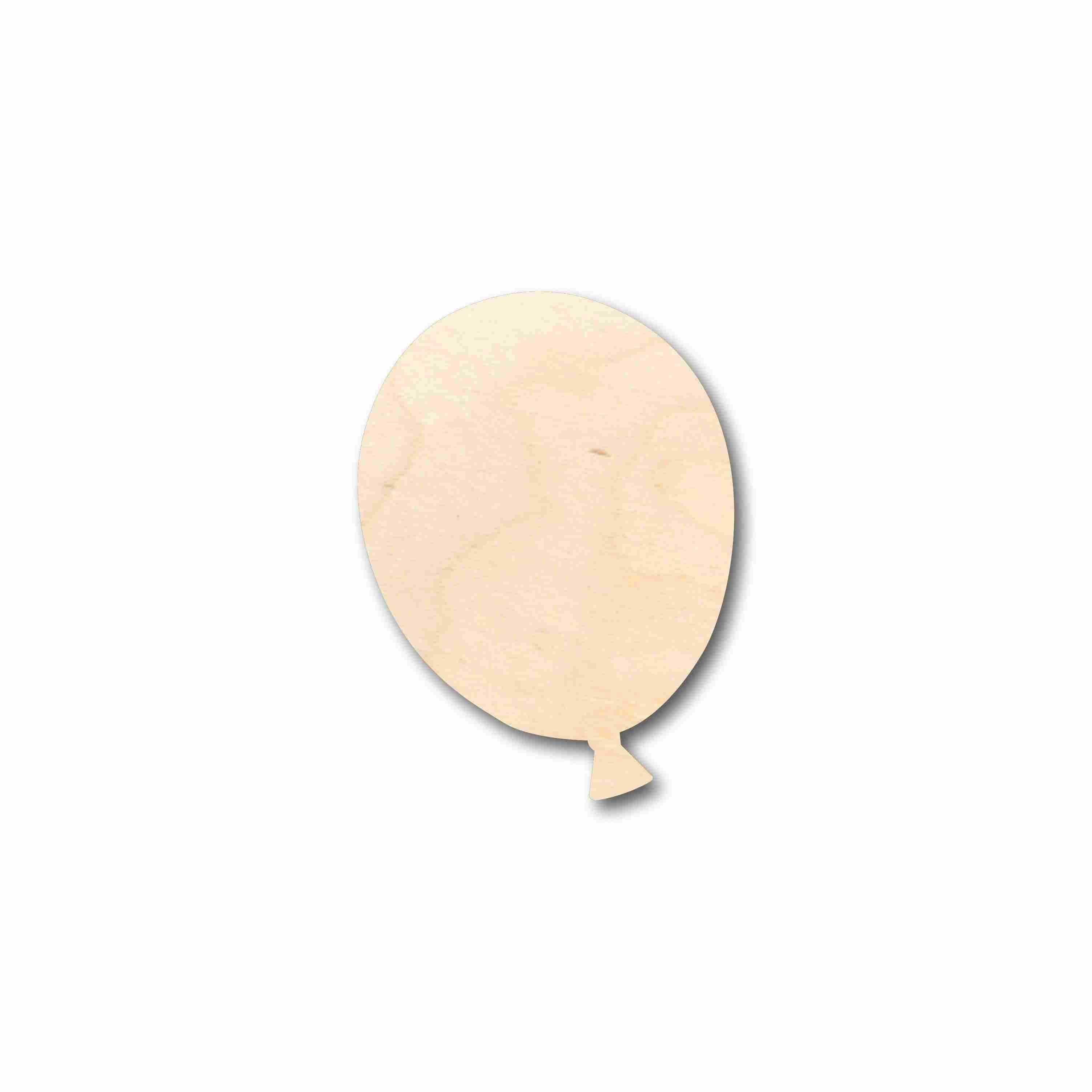 Unfinished Wood Balloon Silhouette - Craft- up to 46" DIY