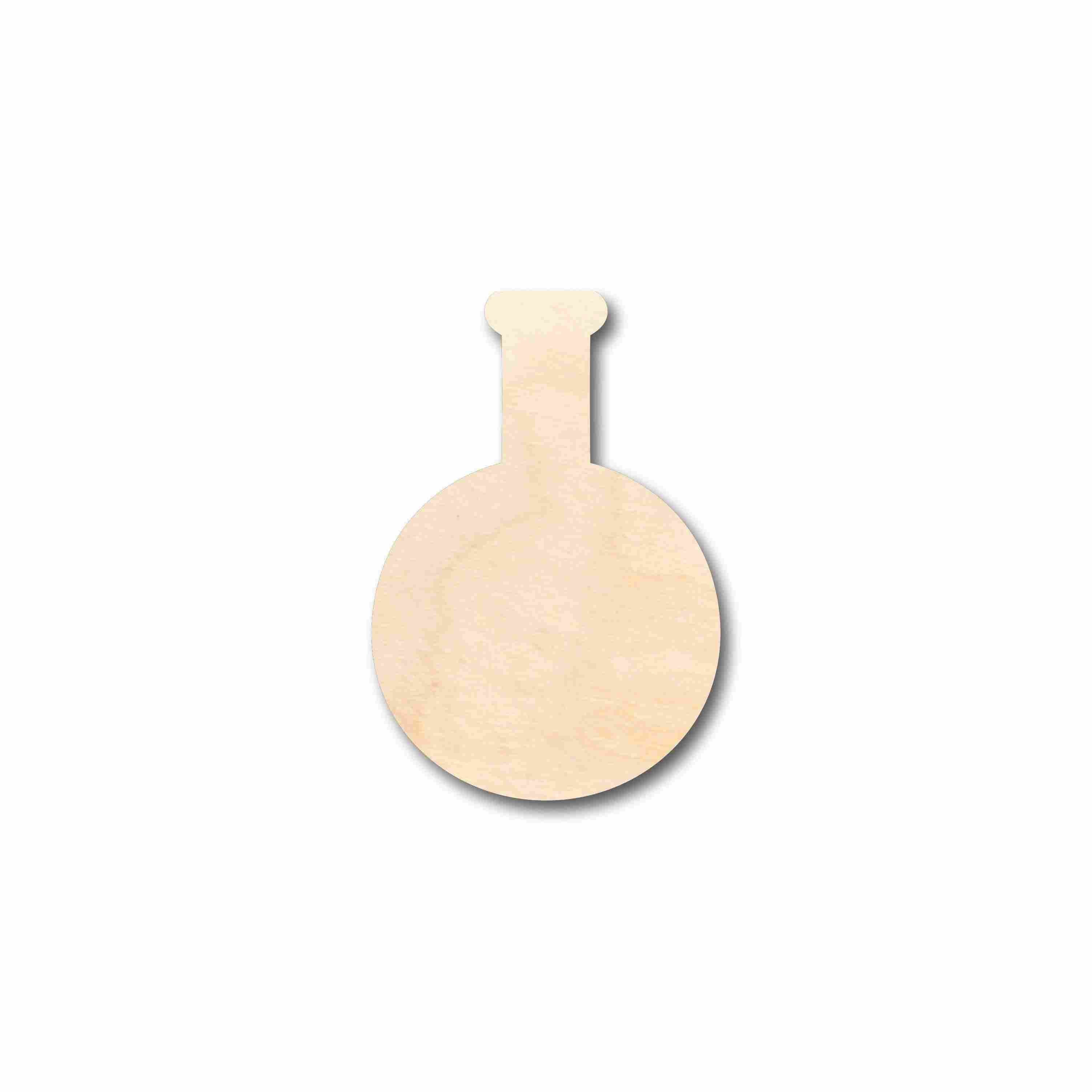 Unfinished Wood Beaker Potion Flask Silhouette - Craft- up to 46" DIY