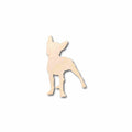 Unfinished Wood Boston Terrier Small Dog Silhouette - Craft- up to 46" DIY
