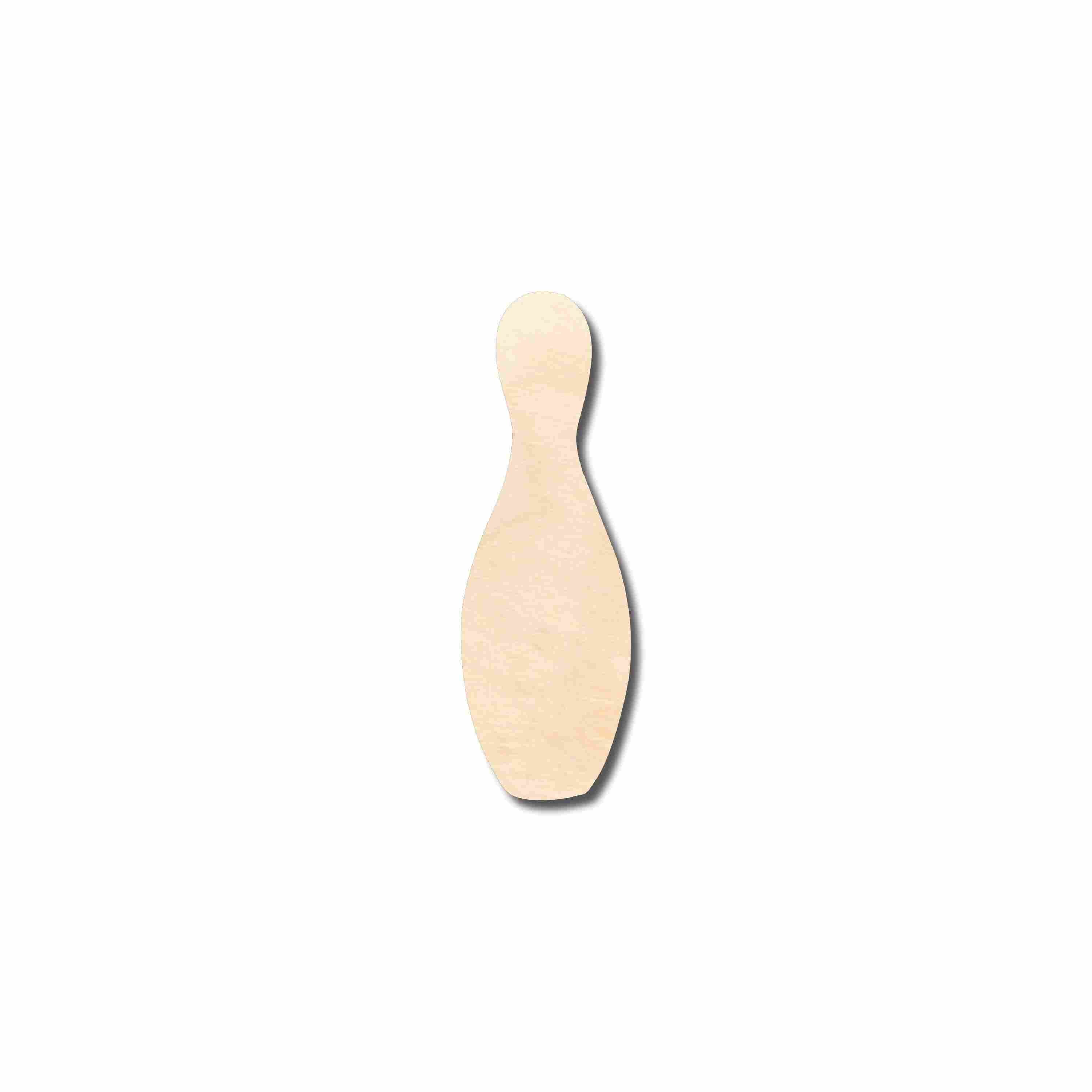 Unfinished Wood Bowling Pin Silhouette - Craft- up to 46" DIY