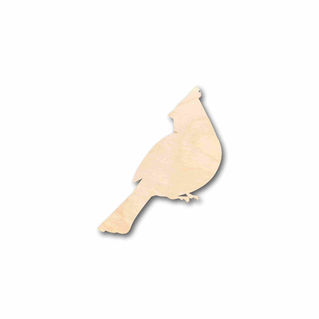 Unfinished Wood Cardinal Bird Silhouette - Craft- up to 46" DIY
