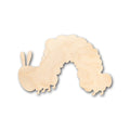 Unfinished Wood Caterpillar Shape - Craft - up to 46" DIY