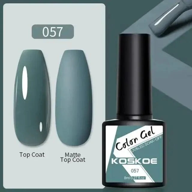 Spring Summer Nail Gel Polish Colorful UV LED Diamond Stylish Glossy and Matte Fashion Design For Womens