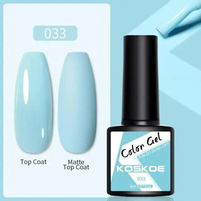 Spring Summer Nail Gel Polish Colorful UV LED Diamond Stylish Glossy and Matte Fashion Design For Womens