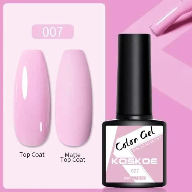 Spring Summer Nail Gel Polish Colorful UV LED Diamond Stylish Glossy and Matte Fashion Design For Womens