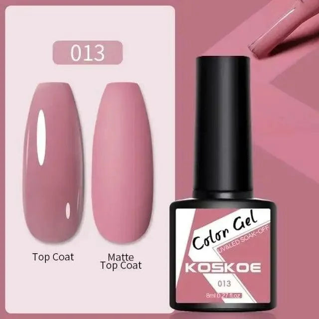 Spring Summer Nail Gel Polish Colorful UV LED Diamond Stylish Glossy and Matte Fashion Design For Womens