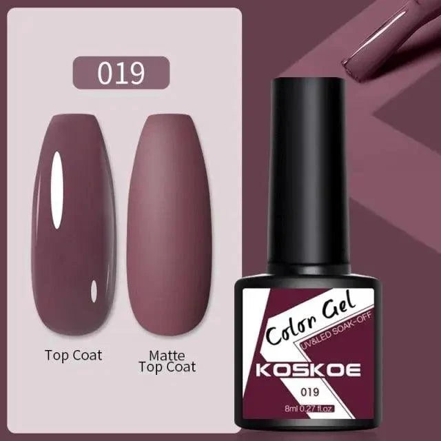 Spring Summer Nail Gel Polish Colorful UV LED Diamond Stylish Glossy and Matte Fashion Design For Womens