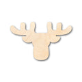 Unfinished Wood Reindeer with Antlers Shape - Christmas - Craft - up to 46" DIY