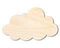 Unfinished Wood Cloud Silhouette - Craft- up to 46" DIY