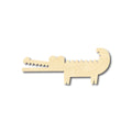 Unfinished Wood Cute Crocodile Alligator Shape - Craft - up to 46" DIY