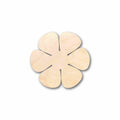 Unfinished Wood Daisy Rose Flower Petals Silhouette - Craft- up to 46" DIY