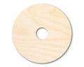 Unfinished Wood Donut Shape - Food Craft - up to 46" DIY