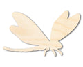 Unfinished Wood Dragonfly Silhouette - up to 46" DIY