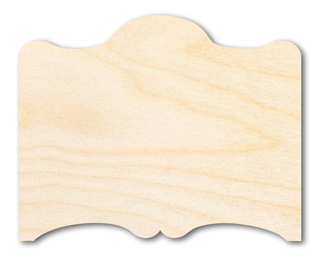 Unfinished Wood Sign Board Silhouette - Craft - up to 46" DIY