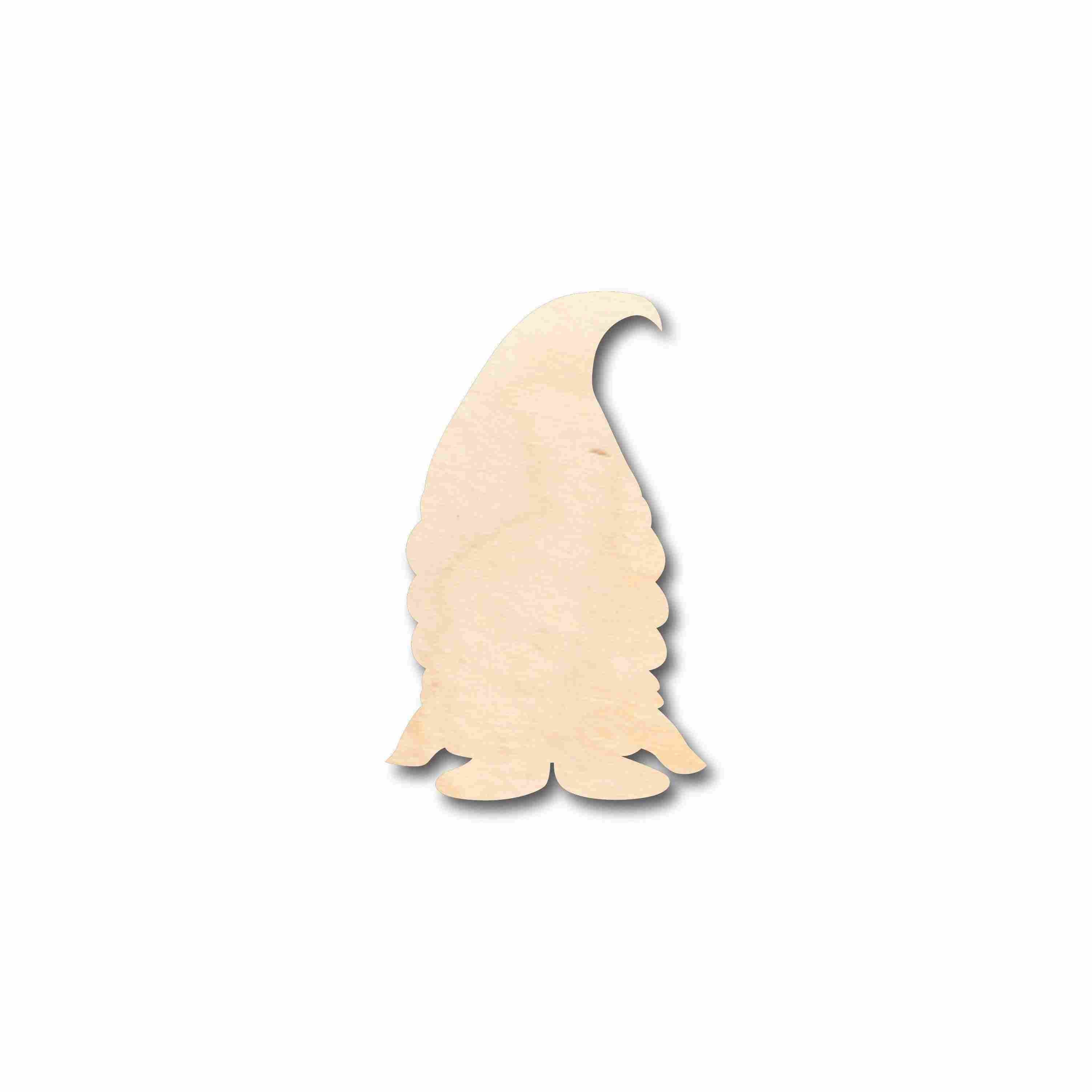Unfinished Wood Female Gnome Silhouette - Craft- up to 46" DIY