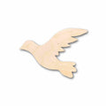 Unfinished Wood Flying Dove Pigeon Bird Silhouette - Craft- up to 46" DIY