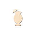 Unfinished Wood Fruity Drink Glass Shape - Craft - up to 46" DIY