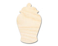 Unfinished Wood Ginger Jar Silhouette - Craft - up to 46" DIY