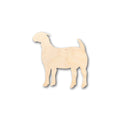 Unfinished Wood Goat Boer Farm Animal Shape - Craft - up to 46" DIY