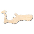 Unfinished Wood Grand Cayman Islands Shape - Craft - up to 46" DIY